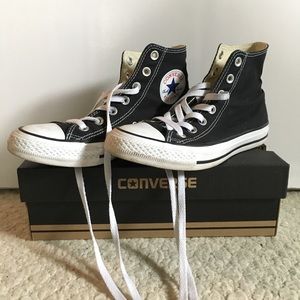 Classic Chuck Taylor black high top converse